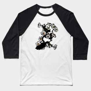 Daisy Tuxedo Cat Baseball T-Shirt